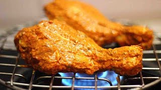 Tandoori Chicken Recipe  How To Make Tandoori Chicken At Home  Chicken Recipe  Live Food [upl. by Bard]