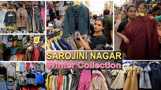 Sarojini Nagar Market Delhi  Winter Collection with Shop Number MustVisit Shops sarojininagar [upl. by Lilhak]