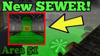 NEW SEWER Leak Major Update Roblox Survive And Kill The Killers In Area 51 [upl. by Jaban]