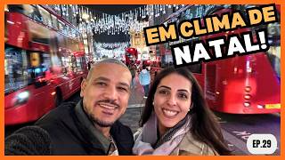 COMO É LONDRES EM CLIMA DE NATAL AS LUZES SE ACENDERAM 🎄 EP 29 [upl. by Orji]