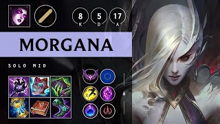 Morgana Mid vs Pantheon Super CC  EUW Master Patch 1420 [upl. by Yralih]