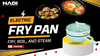 GNE Electric Pan GN143  New Model 2024  Easy in use for Fry Steam Cook  Best Kitchen Product [upl. by Releyks861]