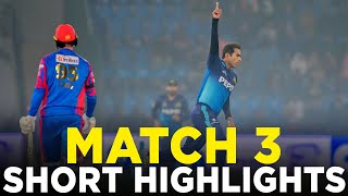 Short Highlights  Multan Sultans vs Karachi Kings  Match 3  HBL PSL 9  M2A1A [upl. by Maroney]