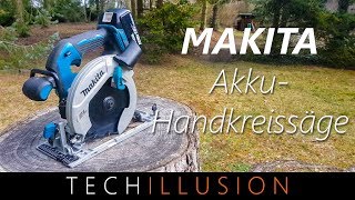 🔥PROFI AKKU HANDKREISSÄGE von MAKITA  Makita DHS68018V Cordless Circular Saw  Review amp Test [upl. by Satterfield683]