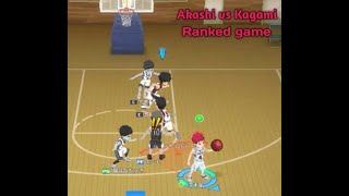 Kuroko street rivals Akashi vs Kagami ZONE Ranked [upl. by Ko]