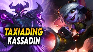 塔下丁 Taxiading Kassadin vs Tristana  CN GrandMaster [upl. by Aihn]