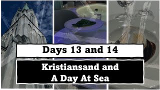 Sky Princess  1st June to 15th June 2024  Days 13 amp 14  KRISTIANSAND and A DAY AT SEA [upl. by Kinney]