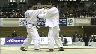 JUDO 2001 All Japan Shinichi Shinohara 篠原 信 JPN  Tadataka Egami JPN [upl. by Atir]