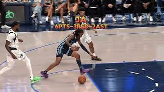 JA Morant Gets INJURED By The Ball Grizzlies vs Mavericks NBA [upl. by Aynos]