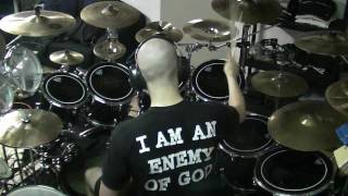 Arch Enemy  Dead Eyes See No Future Drumcover by Marzl [upl. by Drawde]