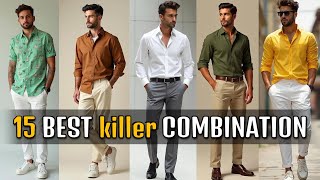 15 Outfit Combinations to Instantly Look Classy amp Stylish Unique Colors Inside” हिंदी में [upl. by Aicsile]