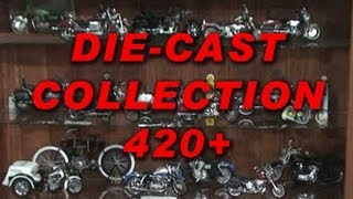 My 118 Scale DieCast Motorcycle Collection  420 16 110 112 and 124 too [upl. by Batruk807]