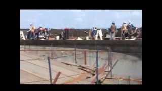 TREL  Ammonia Tank Roof Lifting Video [upl. by Anneliese84]