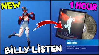 FORTNITE BILLY LISTEN Billy Bounce Lobby Music 1 HOUR [upl. by Cochard]