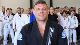 1 Black Belt vs 50 White Belts Jiu Jitsu [upl. by Quinn]