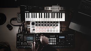 elektron RYTM  Octatrack  YAMAHA Reface DX [upl. by Leontyne]