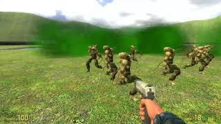 GMod  Combine Plus Addon vs Halo Flood Addon [upl. by Ereveniug412]