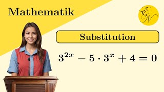 Exponentialgleichung mit Substitution lösen [upl. by Notsud630]