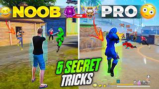 Top 5 Secret Characters in Free Fire 🔥 9999 Players को नहीं पता 🙅‍♂️  FireEyes Gaming [upl. by Nalrah218]