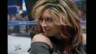 Melinas Entrance On Announce Table  VHS Capture  December 2 2005 [upl. by Anyk239]