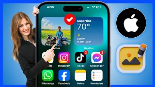 NOUVEAU  Comment définir vos propres widgets photo sur lécran daccueil de votre iPhone [upl. by Sylas]