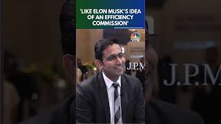 JPMorgan Chase CEO Jamie Dimon Likes Elon Musks Idea Of An Efficiency Commission  N18S  CNBC TV18 [upl. by Atnoek]