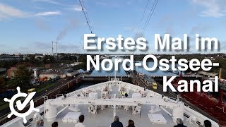 Europa 2 Erstes Mal im NordOstseeKanal  Vlog 4  HapagLloyd Cruises 2017 [upl. by Nivan319]