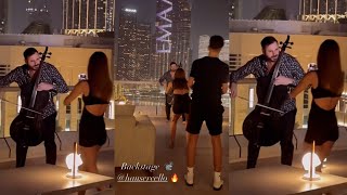 Stjepan Hauser And Maria Vessa Backstage Making Video Of Hauser In Dubai 2024 [upl. by Yral]