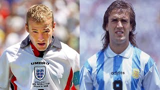 Batistuta vs Shearer  The Epic Classic 9 Battle [upl. by Anirehtak]