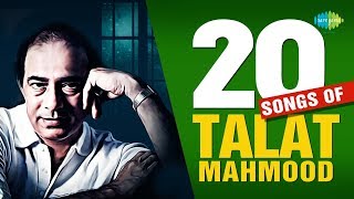 Top 20 Songs Of Talat Mahmood  তালাত মাহমুদের সেরা ২০টি গান  HD Songs  One Stop Jukebox [upl. by Aknayirp43]