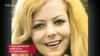 Hana Zagorová 70 narozeniny  reportáž TV Nova [upl. by Zigmund]