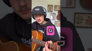 Quick Guitar tutorial  stick season  Noah Kahan guitarlesson stickseason [upl. by Norehc899]