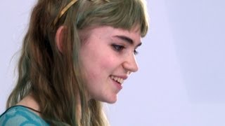 Grimes Interview 2012 Claire Boucher Discusses Artistic AlterEgo Album Visions [upl. by Koal191]