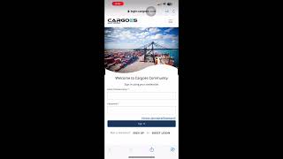 Cargoes Community System  Tracker App [upl. by Nevet]