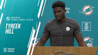 Tyreek Hill I want to stay here in Miami l Miami Dolphins [upl. by Aniraz]