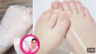 fair amp lovely cream hacks  hand and feet polisher at home 😍 [upl. by Mcclish]