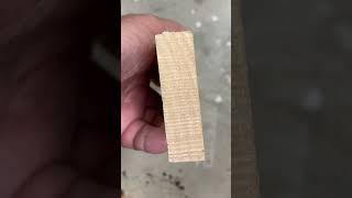 Quarter Sawn vs Flat Sawn Wood SHORT [upl. by Swanhildas]