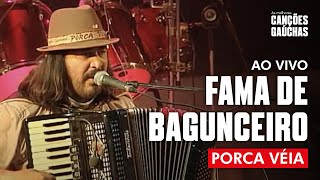 FAMA DE BAGUNCEIRO  PORCA VÉIA AO VIVO  CLIP DVD [upl. by Gilbert]