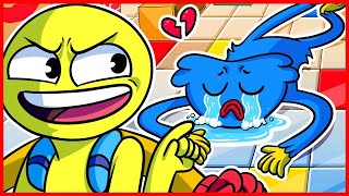 HUGGY WUGGY SAD amp BAD PLAYER Sad Story Happy Ending  Poppy Playtime Animation 15 [upl. by Ariad765]