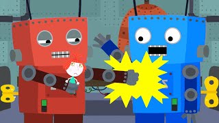 Ben and Holly’s Little Kingdom  Rockem Sockem Robots  Kids Videos [upl. by Secnarfyram]