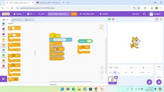 how to make a math quiz in scratch [upl. by Oilalue]