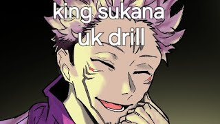 uk drill sukuna lyric video anime [upl. by Hecker291]