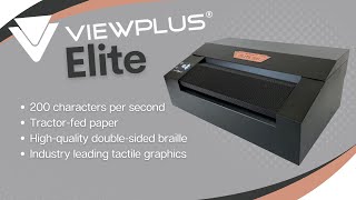 VP Elite Braille Embosser [upl. by Artaed186]