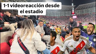 AMARGO EMPATE  PERÚ VS COLOMBIA 11  Desde Occidente  estadio nacional [upl. by Anthia172]