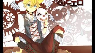 Kagamine Len  Karakuri Pierrot with Lyrics RomajiEnglish [upl. by Yenahpets243]