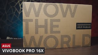 Asus VivoBook Pro 16X OLED AMD Ryzen 9 Powered with GeForce RTX 3050Ti best for content creators [upl. by Arvin]