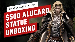 Castlevania Symphony of the Night Alucard Twilight Edition Statue Unboxing [upl. by Wakefield]