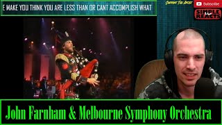 John Farnham amp Melbourne Symphony Orchestra  Your the voice Reaction [upl. by Coppins]