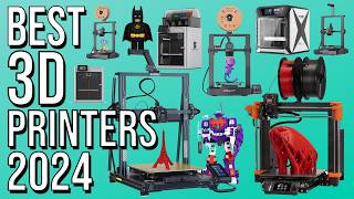 BEST 3D PRINTERS of 2024  TOP 5 BEST 3D PRINTER for 2024 [upl. by Aicala]