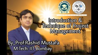 LectureIIntroduction amp Technique of Project ManagementConstruction Management Gate amp ESE Exams [upl. by Yrebmik428]